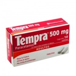 Tempra Adultos 500 Mg 1/10 545211