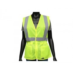 Chaleco Femenino de Alta Visibilidad West Chester de Polyester Malla Amarillo 47207 1/1 127120