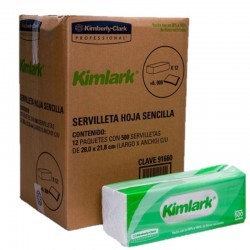 SERVILLETA TRADICIONAL KIMLARK 12/500 91660