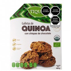 GALLETAS QUINOA CON CHISPAS DE CHOCOLATE 200G 1/1 632195