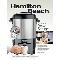 Cafetera Percoladora Hamilton Beach 40 Tazas 40540 1/1 177680