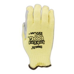 Guantes Junk Yard Dog Resistentes a Cortes de Kevlar/Cuero Honeywell KV18A-100-50 1/2 13828