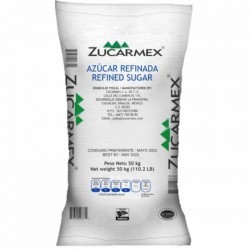 AZUCAR REFINADA COSTAL 50 KG ZUCARMEX 1/1 034531
