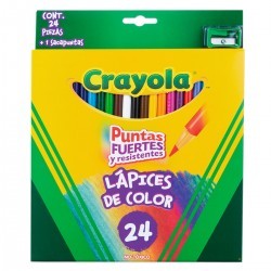Lápices de Colores Crayola 1/24 Piezas 68