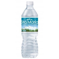 AGUA EMBOTELLADA 24 PZAS DE 500 ML SANTA MARIA 1/24 624038