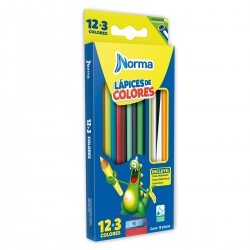 Lápices de Colores Norma 1/12 piezas 45606