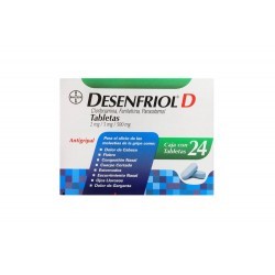 Desenfriol D 2 Mg / 5 Mg / 500 Mg 1/24 604038