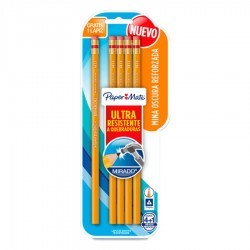 Lápiz Paper Mate Mirado Amarillo 1/4 piezas 61827