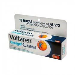 Gel Analgésico y Antiinflamatorio Voltaren Emulgel 12 horas 50 Gm 1/1 818524