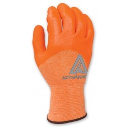 Guantes de Trabajo ActivArmr Hi-Viz de Nylon Ansell 97-100 1/2 13826