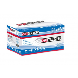 Papel Bond Ofixpres Carta Blanco 75 gr 10 paquetes 1/500 hojas 61324