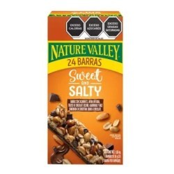 BARRAS DE GRANOLA CHOCOPEANUT 35 GMS NATURE VALLEY 1/24 087788