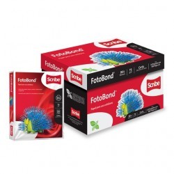 Caja de Papel Scribe Fotobond Carta 75 gr 10/500 Hojas 14951