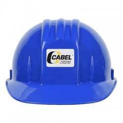 Casco de Polietileno Cabel Suspension 4 Puntos Azul 126862 1/1 126862