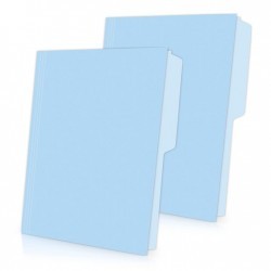 Folder Azul Tamaño Carta Oxford 100 Pzas 1/100 26537