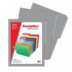 Folder Gris Tamaño Carta Pendaflex 25 Piezas 1/25 76759