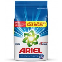 DETERGENTE ARIEL 6KG 1/6KG 12123