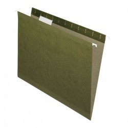 Folder Colgante Verde Tamaño Carta Pendaflex 25 Piezas 1/25 27481