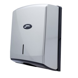 DESPACHADOR DE TOALLA INTERDOBLADA PLÁSTICO ABS PLATA 1/1 AH 35300AU