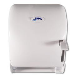 DISPENSADOR DE TOALLA DE PAPEL POR PALANCA SMART BLANCO JOFEL 1/1 AG10000