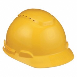 Casco de Polietileno 3M Suspension 4 Puntos Amarillo H-702V 1/1 126881