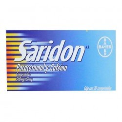 Analgésico Saridon 500 Mg 50 Mg 1/20 840954